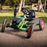 Berg Buddy Officially Licensed Fendt Kids Pedal Powered Go Kart Classic Tractor Green and Red