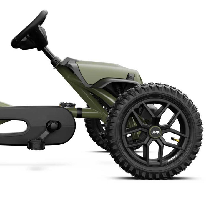 Berg Buddy Officially Licensed JEEP Wrangler Kids Pedal Powered Go Kar