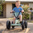 Berg Buzzy Kids Pedal Powered Go Kart Pale Green