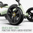 Berg Buzzy Kids Pedal Powered Go Kart Pale Green