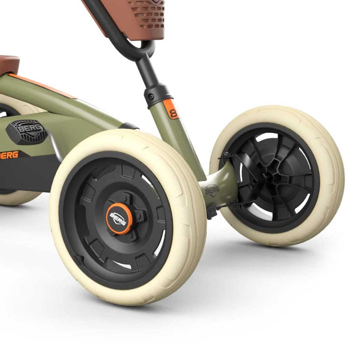Berg Buzzy Kids Pedal Powered Go Kart Retro Green