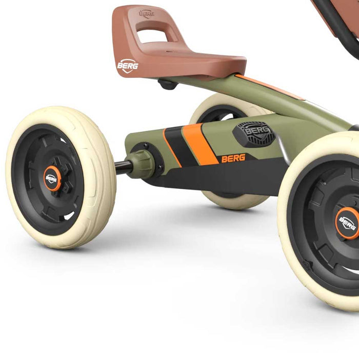 Berg Buzzy Kids Pedal Powered Go Kart Retro Green