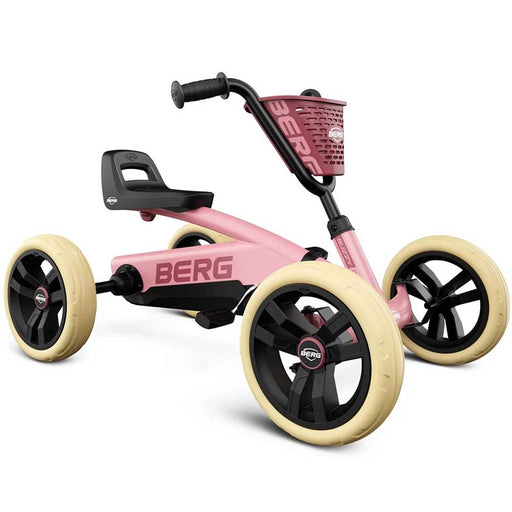 Berg Buzzy Kids Pedal Powered Go Kart Soft Pink