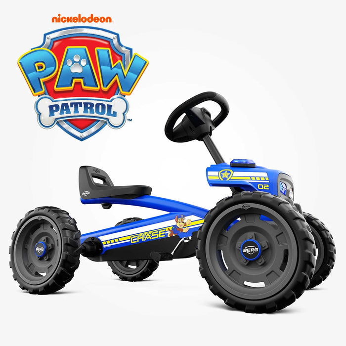 Berg Buzzy Officially Licensed PAW PATROL Kids Pedal Powered Go Kart Chase Blue