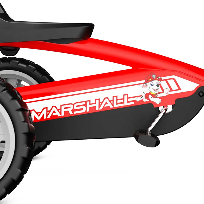 Berg Buzzy Officially Licensed PAW PATROL Kids Pedal Powered Go Kart Marshall Red