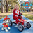 Berg Buzzy Officially Licensed PAW PATROL Kids Pedal Powered Go Kart Marshall Red
