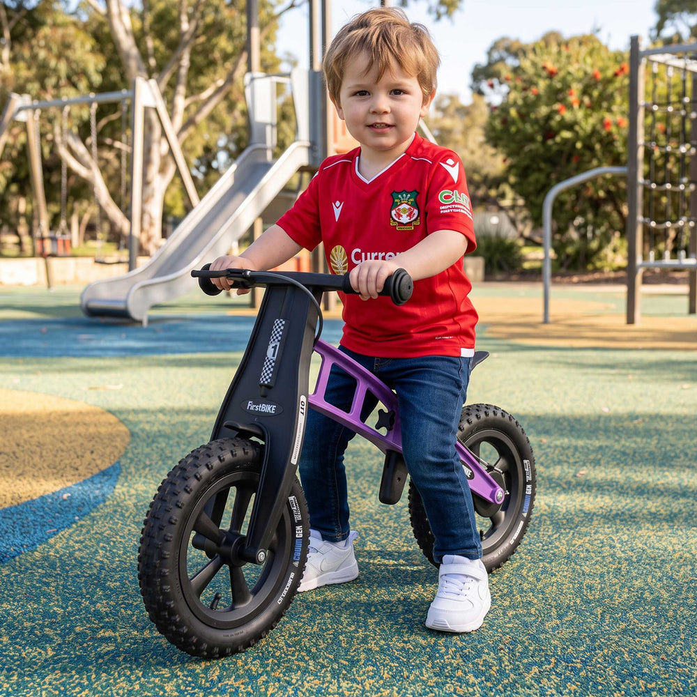 Berg Fat Cross Balance Bike with Hand Brake | Purply Pink