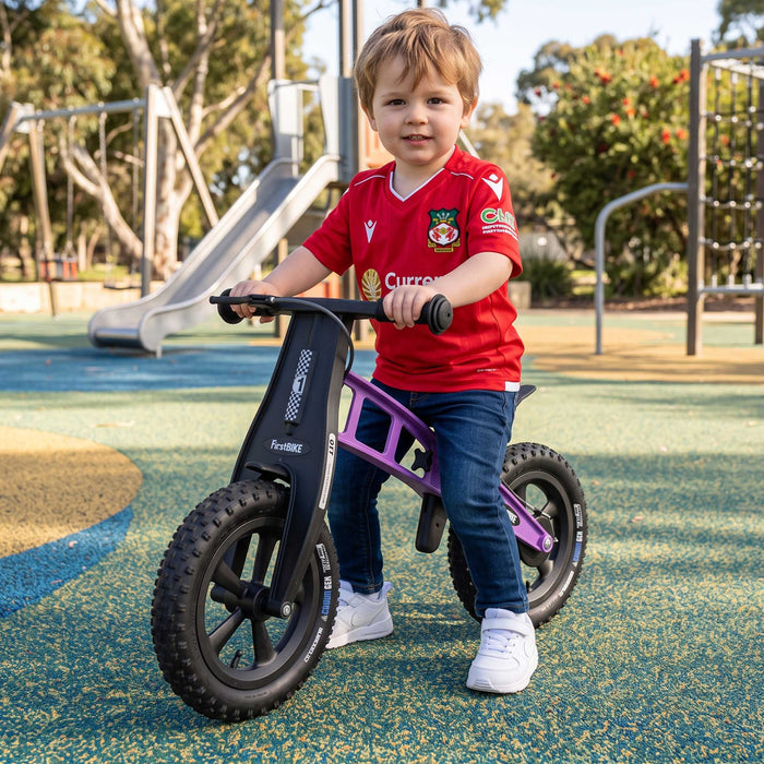 Berg Fat Cross Balance Bike with Hand Brake | Purply Pink