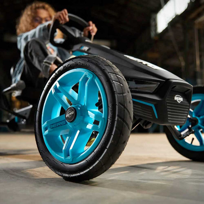 berg rally force pedal go kart Berg Rally Kids Pedal Powered Go Kart | APX Blue Shadow