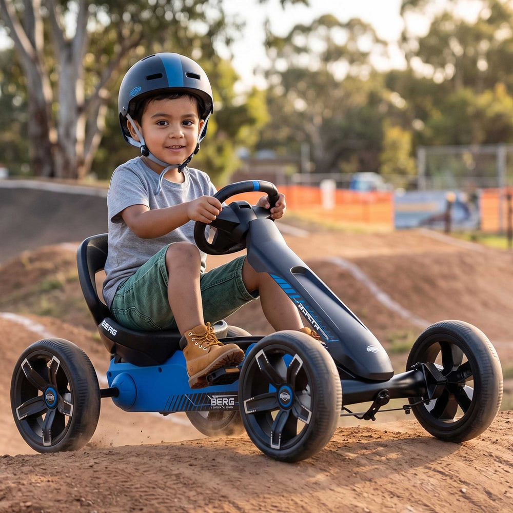 Berg Reppy Kids Pedal Powered Go Kart | Roadster Blue