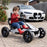Berg Reppy Officially Licensed BMW Kids Pedal Powered Go Kart | White with BMW Stripes