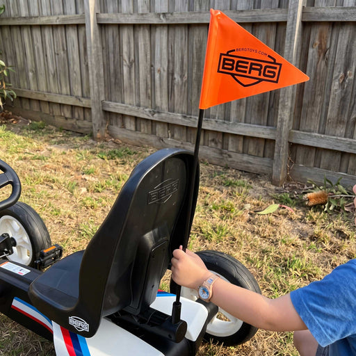 Berg Safety Flag for all Buddy Kids Pedal Carts | Black