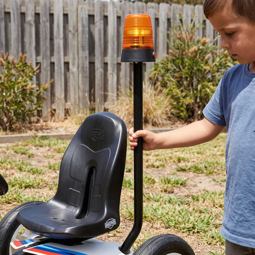 Berg Safety Flashlight for all Buddy Kids Pedal Carts | Black