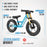 Berg Biky Balance Bike with Off Road Tyres & Handbrake Sky Racing Blue