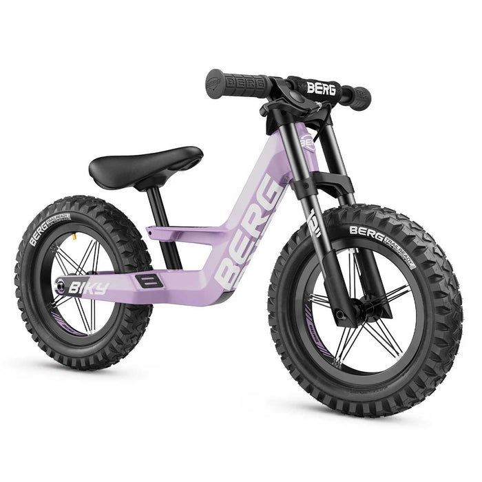 Berg Biky Balance Bike with Handbrake Purple