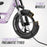 Berg Biky Balance Bike with Handbrake Purple