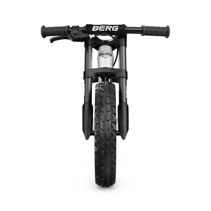 Berg Biky Balance Bike with Handbrake Pure White