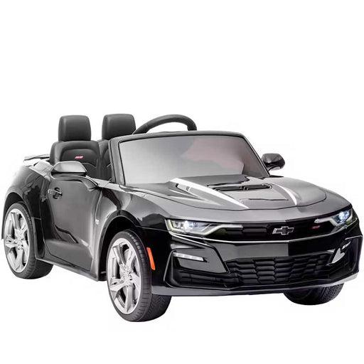 Chevrolet Camaro SS Officially Licensed Kids Ride On Car with Remote Control Black Panther