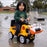 Construction Inspired Kids Ride On Car Excavator | Yellow