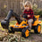 Construction Inspired Kids Ride On Car Excavator & Dump Truck | Yellow