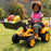 Construction Inspired Kids Ride On Car Excavator & Front Loader | Yellow