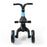 Deluxe Kids Tricycle Trike Bike Ride On Sky Blue with Black
