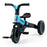 Deluxe Kids Tricycle Trike Bike Ride On Sky Blue with Black