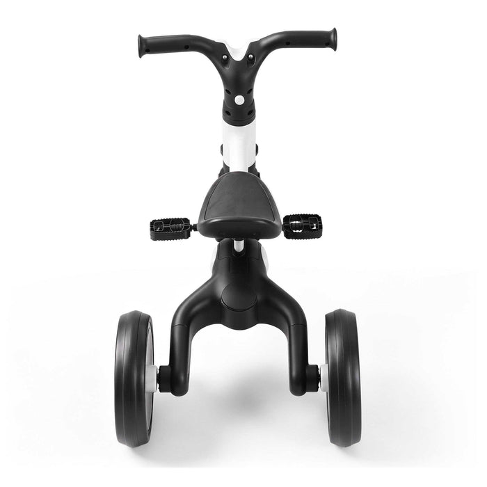 Deluxe Kids Tricycle Trike Bike Ride On White with Black