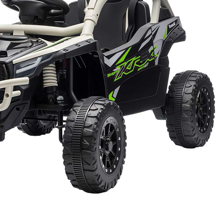 Deluxe Officially Licensed Kawasaki KRX 1000 Buggy 12V Off Road Kids Ride On Car with Remote Control KRX Nitro
