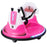 Deluxe Retro Kids Ride On BUMPER Car with Remote Control Candy Pink