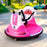 Deluxe Retro Kids Ride On BUMPER Car with Remote Control Candy Pink