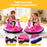 Deluxe Retro Kids Ride On BUMPER Car with Remote Control Candy Pink