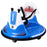 Deluxe Retro Kids Ride On BUMPER Car with Remote Control Ocean Blue