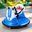 Deluxe Retro Kids Ride On BUMPER Car with Remote Control Ocean Blue