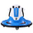 Deluxe Retro Kids Ride On BUMPER Car with Remote Control Ocean Blue