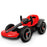 Deluxe Rollplay Flex Electric Go Kart Ride On Car Red Black