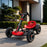 Deluxe Rollplay Flex Electric Go Kart Ride On Car Red Black