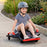 Deluxe Rollplay Nighthawk Electric Go Kart Ride On Car Red Black