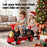 Deluxe Two Seater Kids Ride On Train with Detachable Carriage Black Red Gold