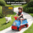 Deluxe Two Seater Kids Ride On Train Red Blue Black