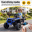 Deluxe Jeep Buggy 12V Off Road Kids Ride On Car with Remote Control-Cobalt Blue