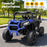 Deluxe Jeep Buggy 12V Off Road Kids Ride On Car with Remote Control-Cobalt Blue