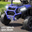 Deluxe Jeep Buggy 12V Off Road Kids Ride On Car with Remote Control-Cobalt Blue