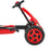 Deluxe Racer Kids Pedal Powered Go Kart-4-Wheel-Pedal-Ride-On-Toy-for-Kids-Ages-3-8-Adjustable-Seat-Red
