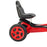 Deluxe Racer Kids Pedal Powered Go Kart-4-Wheel-Pedal-Ride-On-Toy-for-Kids-Ages-3-8-Adjustable-Seat-Red