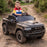 Dodge RAM 1500 RHO Officially Licensed Off Road Kids Ride On Car Truck with Remote Control Pitch Black