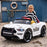 Ford Mustang GT350 Police Inspired Kids Ride On Car White