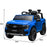 Ford Officially Licensed Ranger Wildtrak Deluxe Kids Ride On Car with Remote Control Lightning Blue