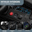 Ford Officially Licensed Ranger Wildtrak Deluxe Kids Ride On Car with Remote Control Shadow Black