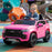 GM Chevrolet Tahoe Suburban Officially Licensed Off Road Kids Ride On Car with Remote Control | Caddy Pink